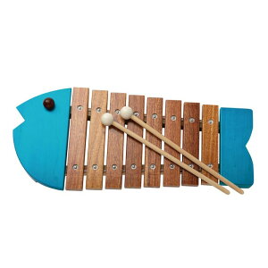 O ボーネルンド マグ・フォーマー ( MAGFORMERS ) おさかなシロフォン 黄 1歳半から BZ8000B ギフト おもちゃ 知育玩具 室内遊び 木製玩具 木 楽器 木琴 ギフト プレゼント 誕生日 お祝い 贈り物 ブ