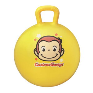 O VitHeart おさるのジョージ ホッピングボール ヴィットハート おもちゃ キッズ 3歳以上 男の子 女の子 玩具 ジョージ バランスボール ギフト プレゼント 誕生日祝い ユニバーサル お祝い 贈り