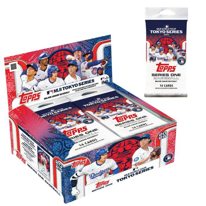 予約】【未開封BOX】2025 Topps Baseball Series 1 - MLB World Tour 
