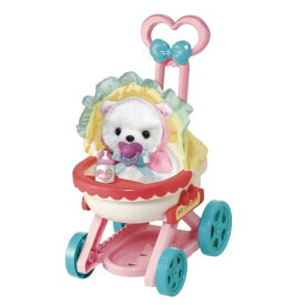 O Vit Heart ベビーカーこいぬちゃん 子犬ちゃん ベビーカー こいぬちゃん こいぬ ヴィットハート おもちゃ 3歳 ごっこ遊び おせわ遊び お世話 ペット 室内遊び ギフト プレゼント 誕生日 贈り物 ブラックフライデー クリスマス