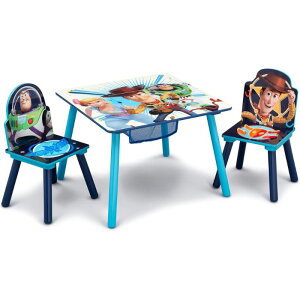 M Delta Disney gCXg[[4 [te[u`FA 3_Zbg TT87372TY Table & Chair Set with Storage f^ fBYj[  킢 wKe[u [ ׋ q CeA 3΂