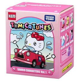 O TOMICA TUNES SANRIO CHARACTERS Vol.1 【1箱・1BOX(6箱入)】 トミカチューンズ サンリオキャラクターズVOL.1 タカラトミーおもちゃ 3歳 男の子 サンリオ 室内遊び プレゼント 誕生日 お祝い 贈り物 ブラックフライデー クリスマス