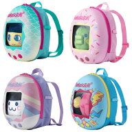 O バンダイ たまごっち くるっとすくすくぬいぐるみ おでかけリュックセット【まめっち・くちぱっち・み…