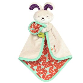 O B.toys BX1589Z うさぎのブランケット ビートイズ 0ヶ月 ぬいぐるみ付きベビー用毛布 出産祝い ベビー ベビートイ おでかけトイ 室内遊び ねんね おすわり 男の子 女の子 ギフト プレゼント 誕生日 お祝い 贈り物 ブラックフライデー クリスマス