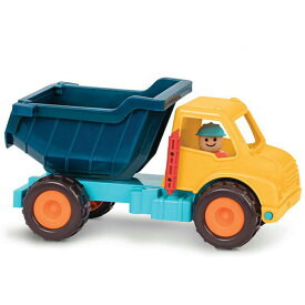 O B.toys BX1841 ダンプトラック（運転手フィギュアつき） ビートイズ 1歳6ヶ月 1歳半 おもちゃ 室内遊び くるま 車 乗り物 玩具 男の子 女の子 ギフト プレゼント 誕生日 お祝い 贈り物 ブラックフライデー クリスマス