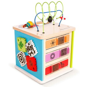 Kids2 Baby Einstein 11656 イノベーション・ステーション キッズツー ベビーアインシュタイン 木製 木製玩具 木のおもちゃ ビーズコースター スロープ 知育 教育 知育玩具 ガラガラ 赤ちゃん ベビ
