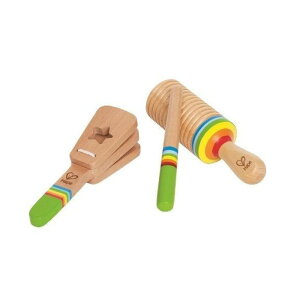 Hape ハペ E0301 リズムセット 1歳 木製 木のおもちゃ 玩具 木 楽器 ベビー ベビー玩具 室内遊び 出産祝い ギフト プレゼント 誕生日 お祝い 贈り物 ブラックフライデー クリスマス