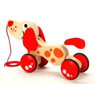 Hape ハペ E0347 ウォーク ア ロング パピー 1歳 木製 木のおもちゃ プルトイ 玩具 木 知育 室内遊び 出…