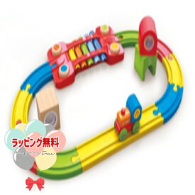 Hape ハペ E3822 かさねてのぞいてサウンドレール 1歳6ヶ月 1歳半 指先遊び 列車 トレイン 知育玩具 木製 木のおもちゃ 玩具 木 室内遊び 出産祝い ギフト プレゼント 誕生日 お祝い 贈り物 ブラックフライデー クリスマス