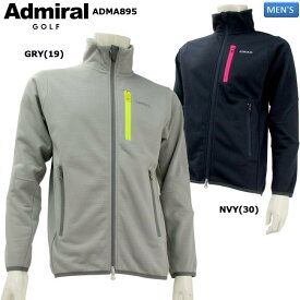 【秋冬モデル】Admiral Golf アドミラルゴルフ ウェア テクニカルフリースジャケット(メンズ) ADMA895 【大特価!お買い得!!】 【B-ONE】