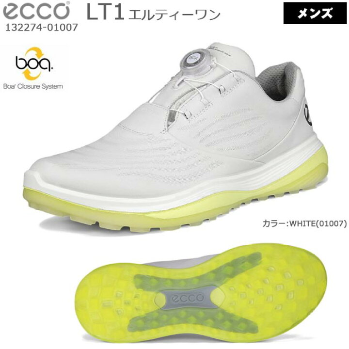 楽天市場】【2024年モデル】 ECCO エコー LT1 BOA スパイクレス 