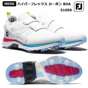FootJoy �t�b�g�W���C MEN�fS FJ �n�C�p�[�t���b�N�X �J�[�{�� BOA 51050�yB-ONE�z