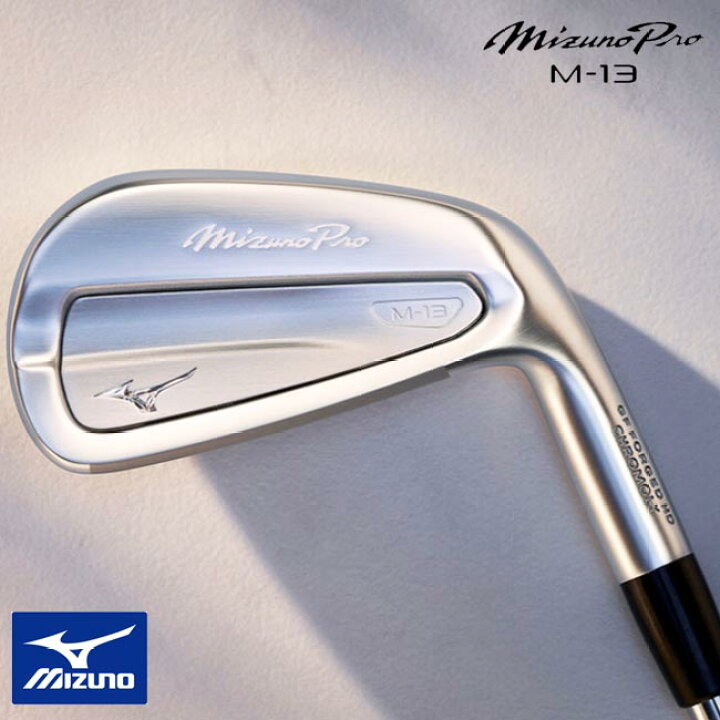 楽天市場】ミズノ Mizuno Pro M-13 アイアン 6本組(No.5～9、PW) N.S. 