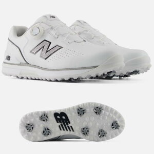�j���[�o�����X �S���t �V���[�Y U30004HT �S���t�\�t�g�X�p�C�N�V���[�Y �J���[:WHITE with DARK SILVER METALLIC �E�B�Y2E new balance golf Fuel Cell 3000 v2 BOAR UNISEX ���j�Z�b�N�X���f�� �{�A U3000 4 HT �y2026�N