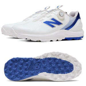 �j���[�o�����X �S���t �V���[�Y UG2500BD �S���t�X�p�C�N���X�V���[�Y �{�A �J���[:WHITE with BLUE BIRD and SILVER METALLIC �E�B�Y2E new balance golf Fresh Foam X 2500 v5 SL Boa UNISEX ���j�Z�b�N�X���f�� �y2026�N