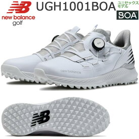 ニューバランス ゴルフ シューズ UGH1001 v4 W スパイクレスシューズ カラー:ホワイト ウィズ2E new balance golf FuelCell1001 WHITE UNISEX ユニセックスモデル メンズ レディスゴルフシューズ 【2023年モデル】【B-ONE】