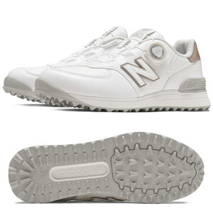 j[oX St V[Y WG574BA4 fBX XpCNXV[Y J[:White with Gold EBY2E new balance golf 574 v4 SL BOAR Women fB[Xf 2E zCgEBYS[h y2025Nf