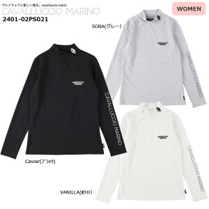cavalluccio marino J@b` }[m Women Mock neck Sport Shirt/Vanilla/Soba/Caviar 2401-02PS021 fB[X bNlbNVc nClbN(fBX) StEFA  Job` }[myB-ONE