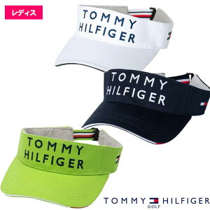 TOMMY HILFIGER GOLF (トミー ヒルフィガー) レディスバイザー THMB225F VISOR レディースパイザー【B-ONE】