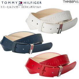 TOMMY HILFIGER GOLF (トミー ヒルフィガー ゴルフ) ロゴエンボスベルト THMB8FV1 LOGO EMBOSSED BELT 【B-ONE-Y】