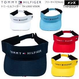 【定番モデル】TOMMY HILFIGER GOLF (トミー ヒルフィガー ゴルフ) THロゴバイザー THMB90FF TH LOGO VISOR【B-ONE】