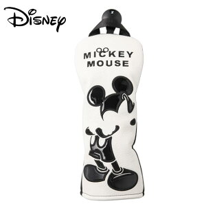 y2025NH~fzDISNEY fBYj[ XYMG5FH2 tFAEFCEbhpwbhJo[ MONOCHROME MICKEY GOLF H/C FAIRWAY yB-ONE-Yz