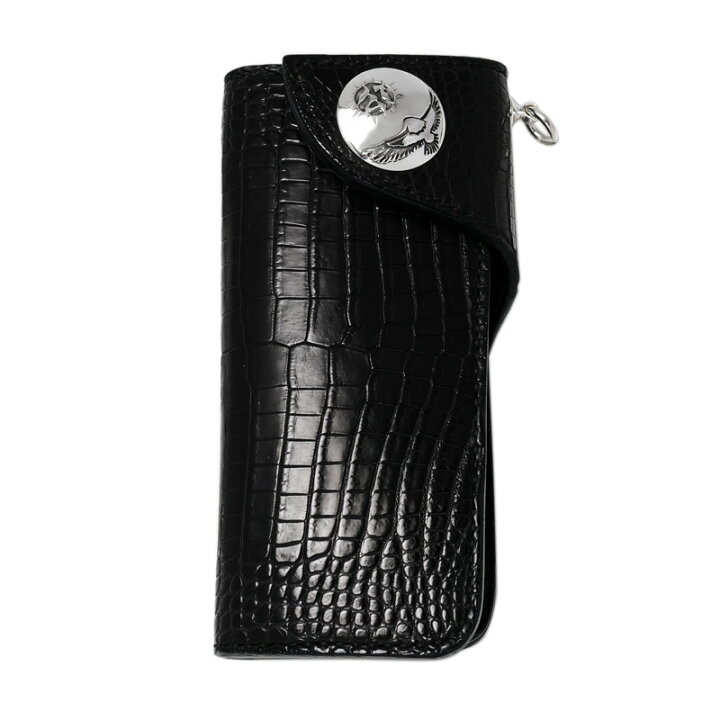 楽天市場】クロコダイルウォレット Dタイプ 半ツヤ【ロングウォレット  