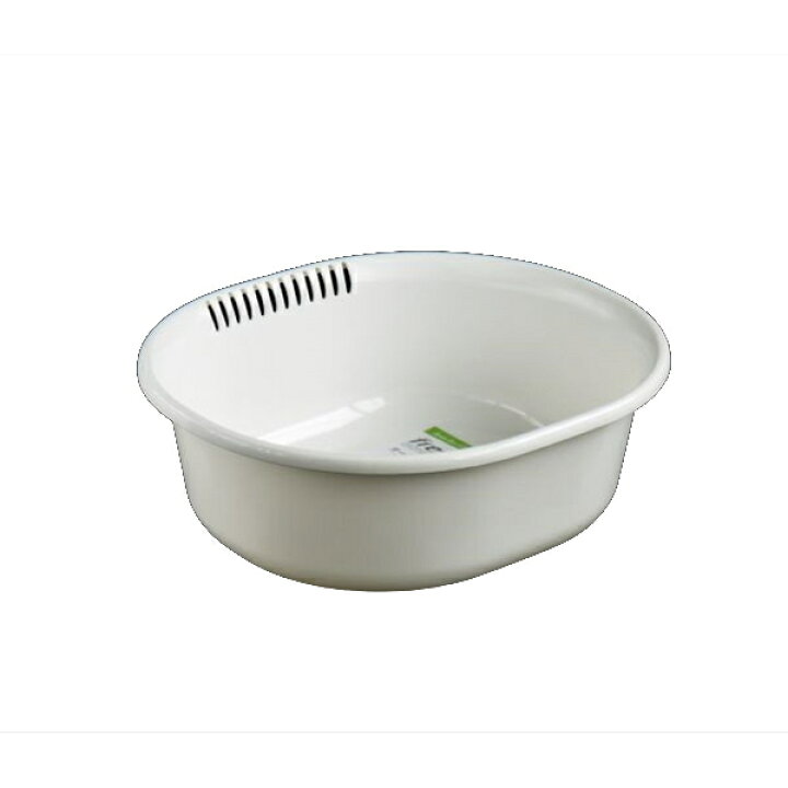 楽天市場】洗い桶 オーバル型 ５．３Ｌ ホワイト : 100円雑貨＆日用品卸-BABABA