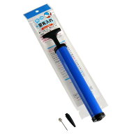 ボール空気入れ 29.5cm 注入口2個付 ［色指定不可］ (100円ショップ 100円均一 100均一 100均)