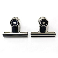 目玉クリップ 口幅6cm 2個入 (100円ショップ 100円均一 100均一 100均)