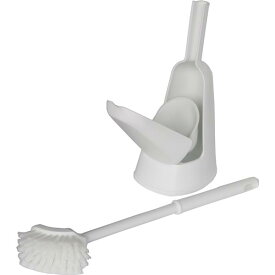 トイレブラシ ケース付 12.7×11.2×高さ40cm