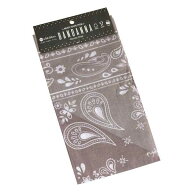 バンダナ バイカラー ベージュ 54×54cm (100円ショップ 100円均一 100均一 100均)