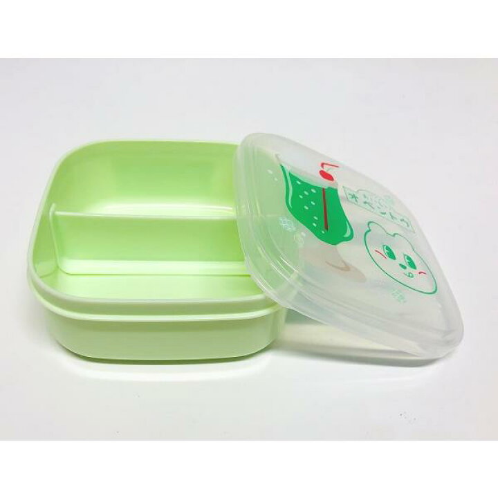 楽天市場】お弁当箱 スクエア クリームソーダ 仕切り付 容量500ml ［色 
