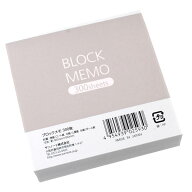 ブロックメモ 9×9cm 300枚 (100円ショップ 100円均一 100均一 100均)