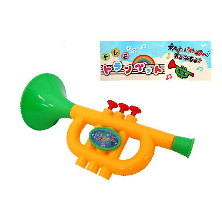 楽天市場】ドレミトランペット ［色指定不可］ (100円ショップ 100円 