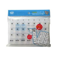1Weekピルケース 11.4×17.4×高さ1.4cm (100円ショップ 100円均一 100均一 100均)