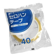 セロハンテープ 1.8cm×長さ40m (100円ショップ 100円均一 100均一 100均)