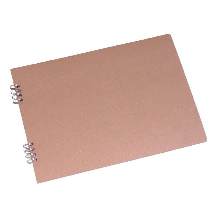 楽天市場】Wリングスクラップブック 横型 19.8×27cm 15枚 (100円  
