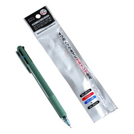 3カラー-1ゲルインクボールペン 黒/青/赤 油性 ボール径0.5mm ［色指定不可］ (100円ショップ 100円均一 100均一 100均)