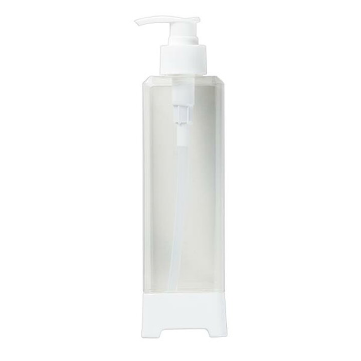 楽天市場】ポンプボトル シンプルスタイル 角型 容量350ml (100円 