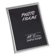 フォトフレーム マットシルバー A4サイズ対応 32×23.3cm