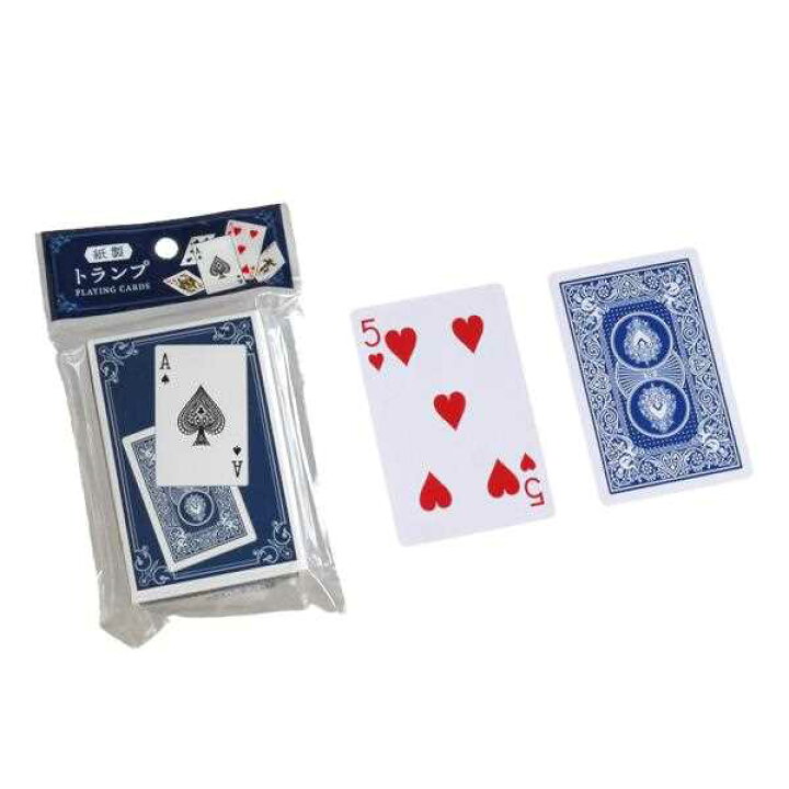 楽天市場】紙製トランプ 紙箱入り (100円ショップ 100円均一 100均一 