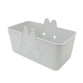 USAGI お掃除用品収納ケース 12.6×22.2×高さ12.5cm ［色指定不可］ (100円ショップ 100円均一 100均一 100均)