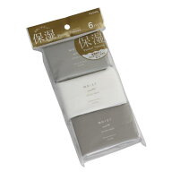 ミニミニ保湿ティッシュ グレージュ 20枚(10組)×6袋入 (100円ショップ 100円均一 100均一 100均)