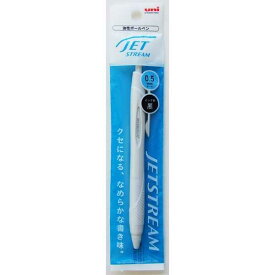 油性ボールペン ジェットストリーム ボール径0.5mm 黒 ライトグレー