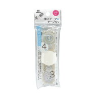 修正テープ&テープのり (100円ショップ 100円均一 100均一 100均)