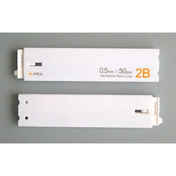 楽天市場】シャープペン替芯 0.5mm 2B 50本×2個入 (100円ショップ 100 