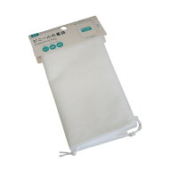ビニール巾着袋 42×32cm 2枚入 (100円ショップ 100円均一 100均一 100均)