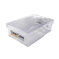 クリアケース ミニ 8.1×11.4×高さ4cm (100円ショップ 100円均一 100均一 100均)