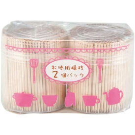 お徳用楊枝 6cm 約440本×2個入